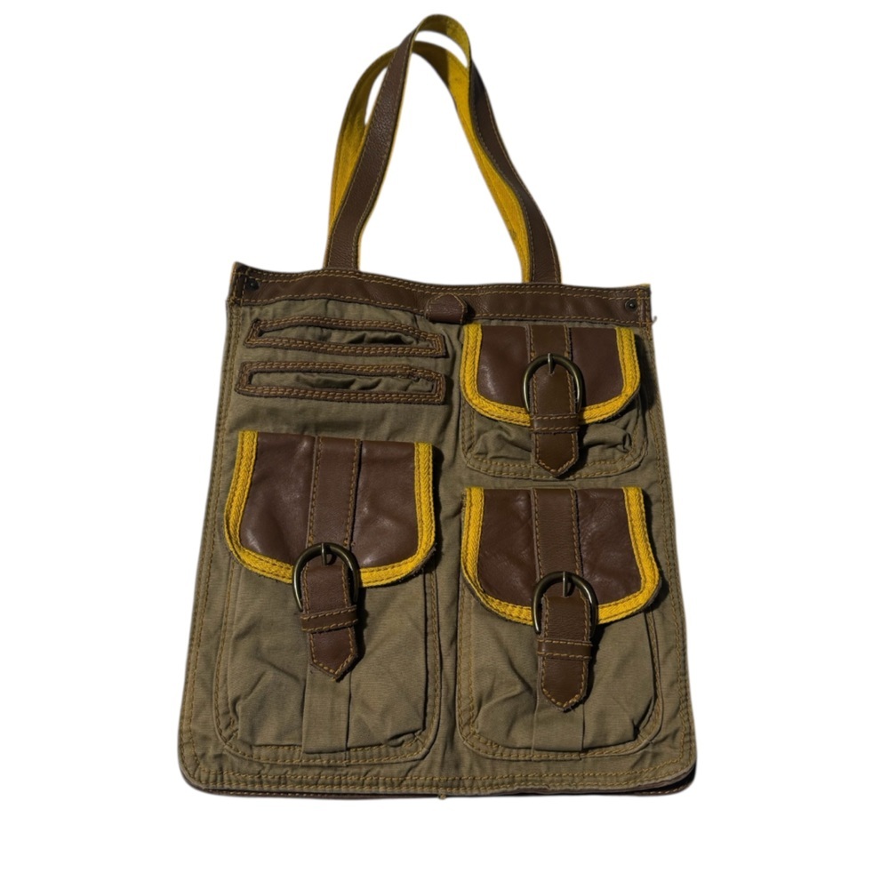 Gap 1969 Cotton Canvas Tote Shoulder Bag | Utility Chic Y2K Retro